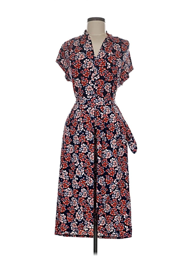 Pre-owned Leota Casual Dress In Blue