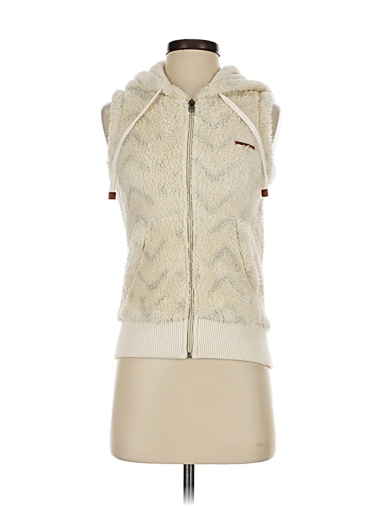 Pre-owned Billabong Vest In White