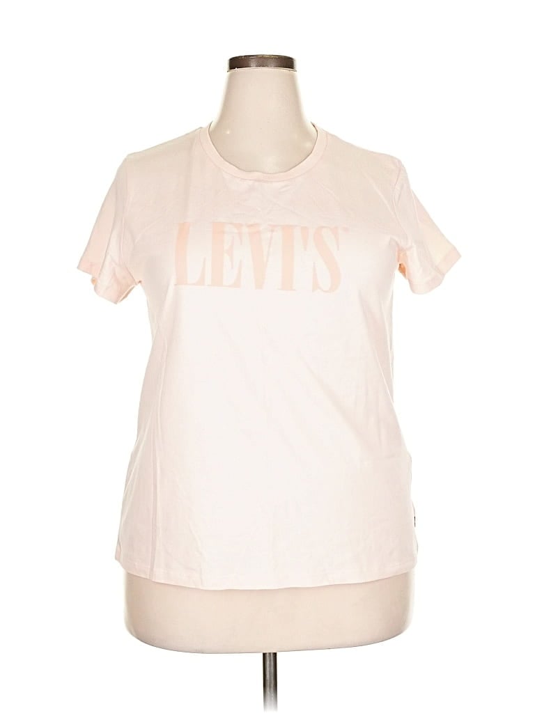 Pre-owned Levi's Short Sleeve T-shirt In White