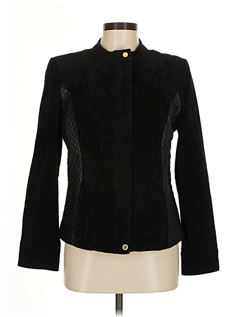 Pre-owned Isaac Mizrahi Live Jacket In Black