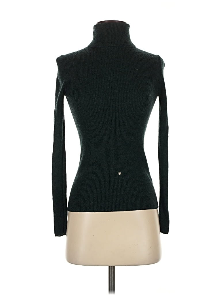 Pre-owned Uniqlo Turtleneck Sweater In Green