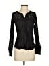 Berenice 100% Cotton Black Long Sleeve Blouse Size S - photo 1