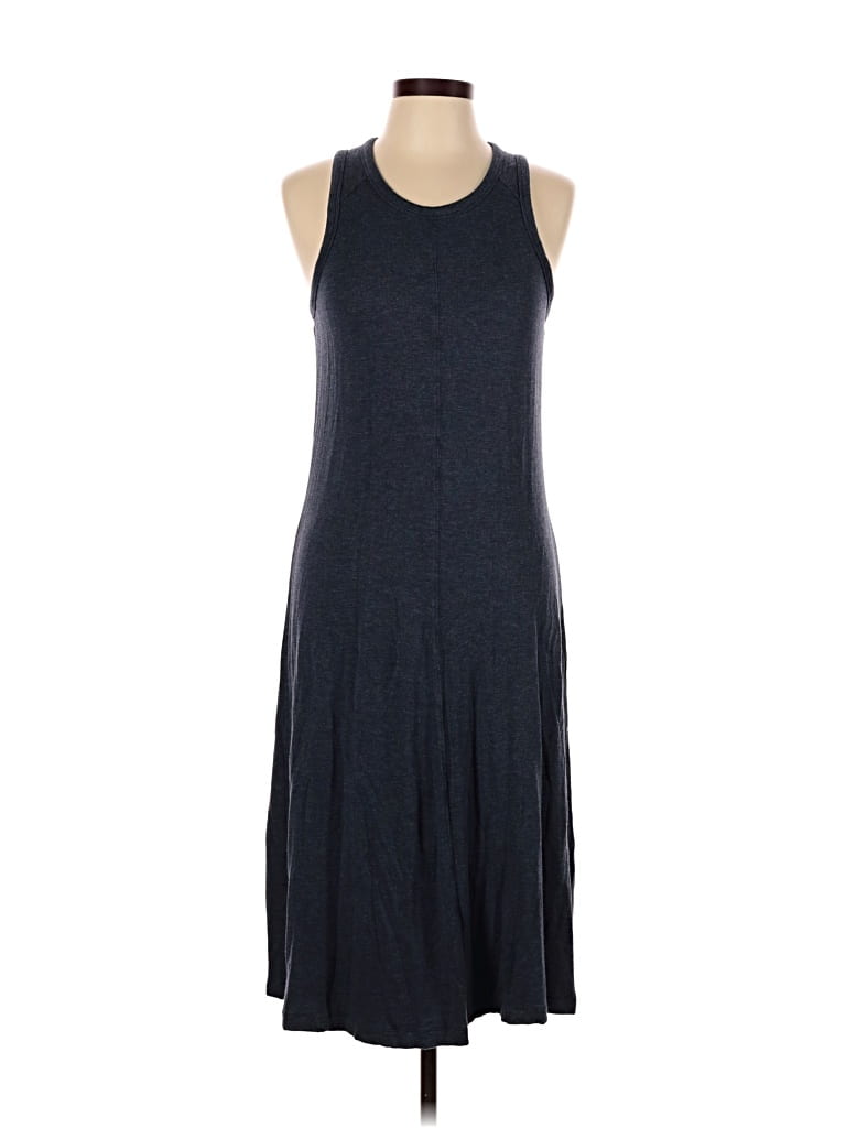 Pre-owned Lou & Grey Casual Dress In Gray