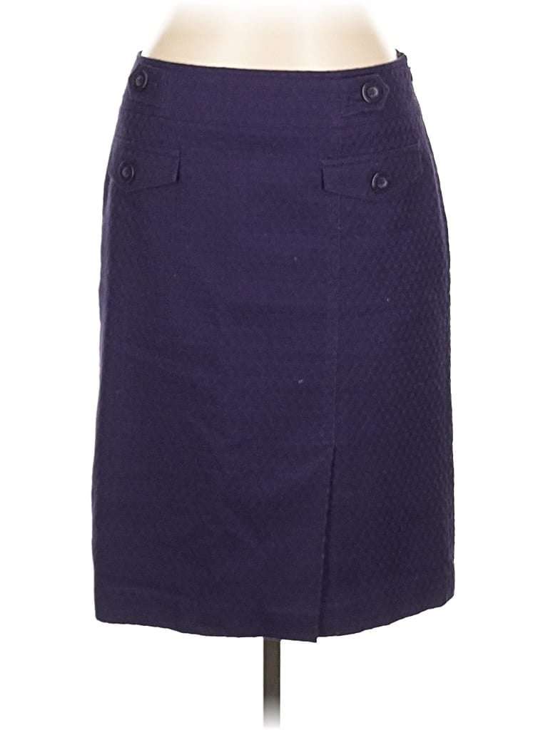 Pre-owned Ann Taylor Factory Formal Skirt In Purple
