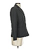 Anne Klein II 100% Polyester Stripes Gray Blazer Size 2 (petite) - photo 4