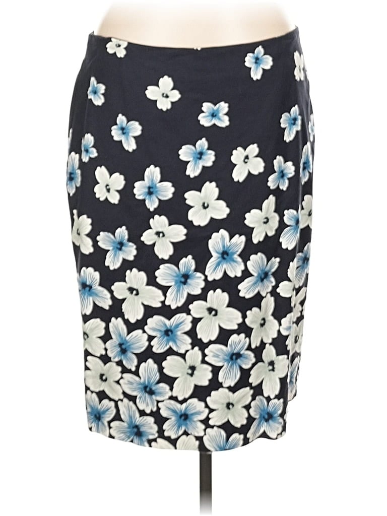 Pre-owned Ann Taylor Factory Casual Skirt In Blue