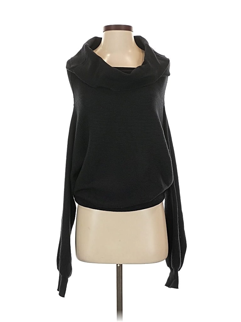 Pre-owned Zara Cardigan Sweater In Black