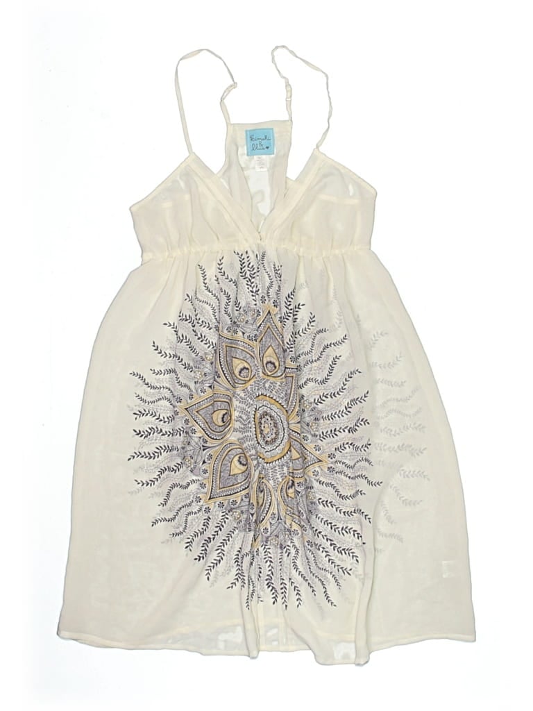 Pre-owned Assorted Brands Kids' Dress In White