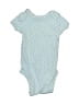 Carter's 100% Cotton Polka Dots Teal Short Sleeve Onesie Size Newborn - photo 2