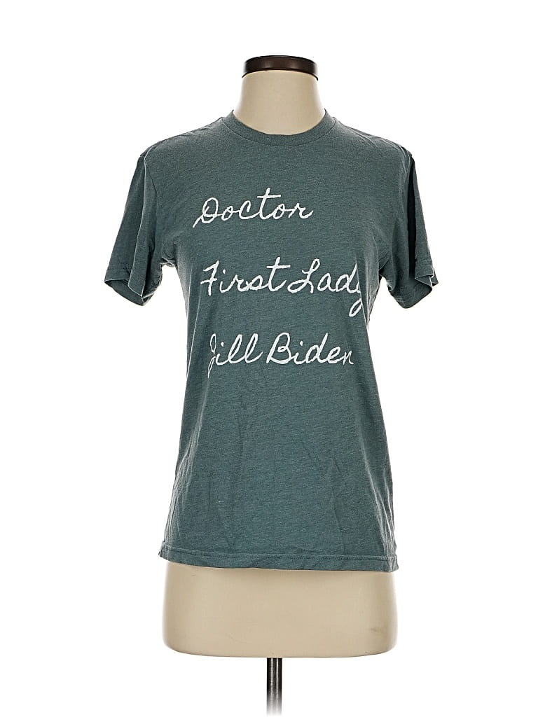 Pre-owned Next Level Apparel Short Sleeve T-shirt In Blue