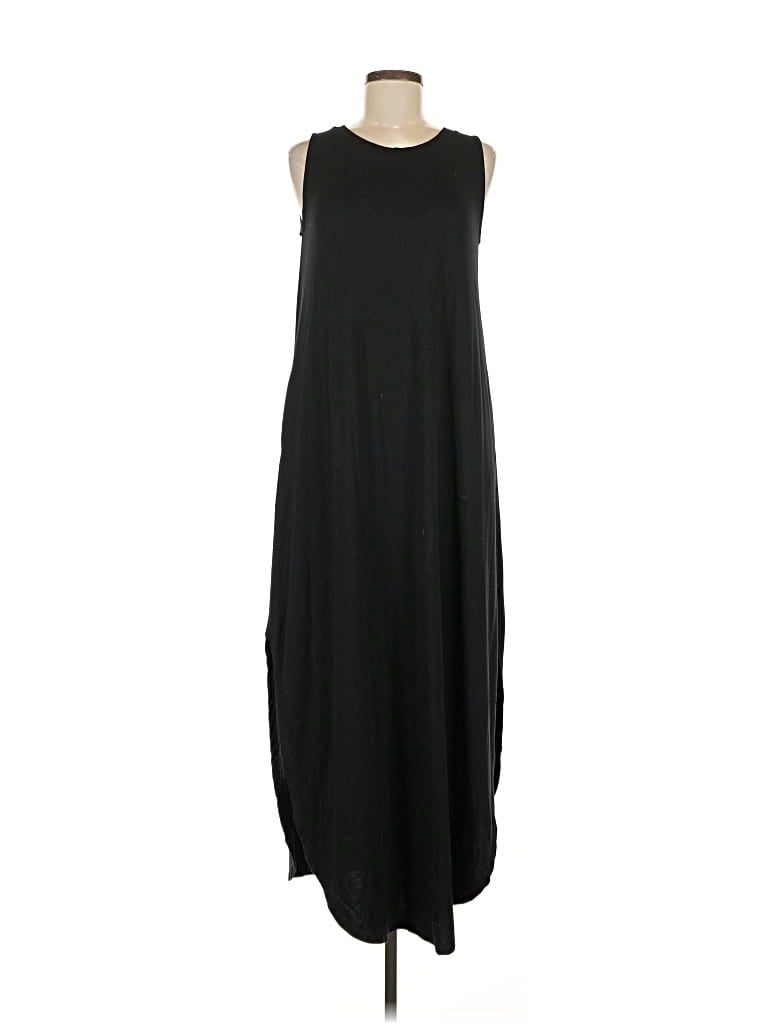 Pre-owned Zenana Casual Dress In Black