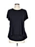 Athleta Black Short Sleeve T-Shirt Size L - photo 1