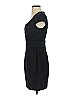 BCBGMAXAZRIA Solid Black Casual Dress Size 2 - photo 5