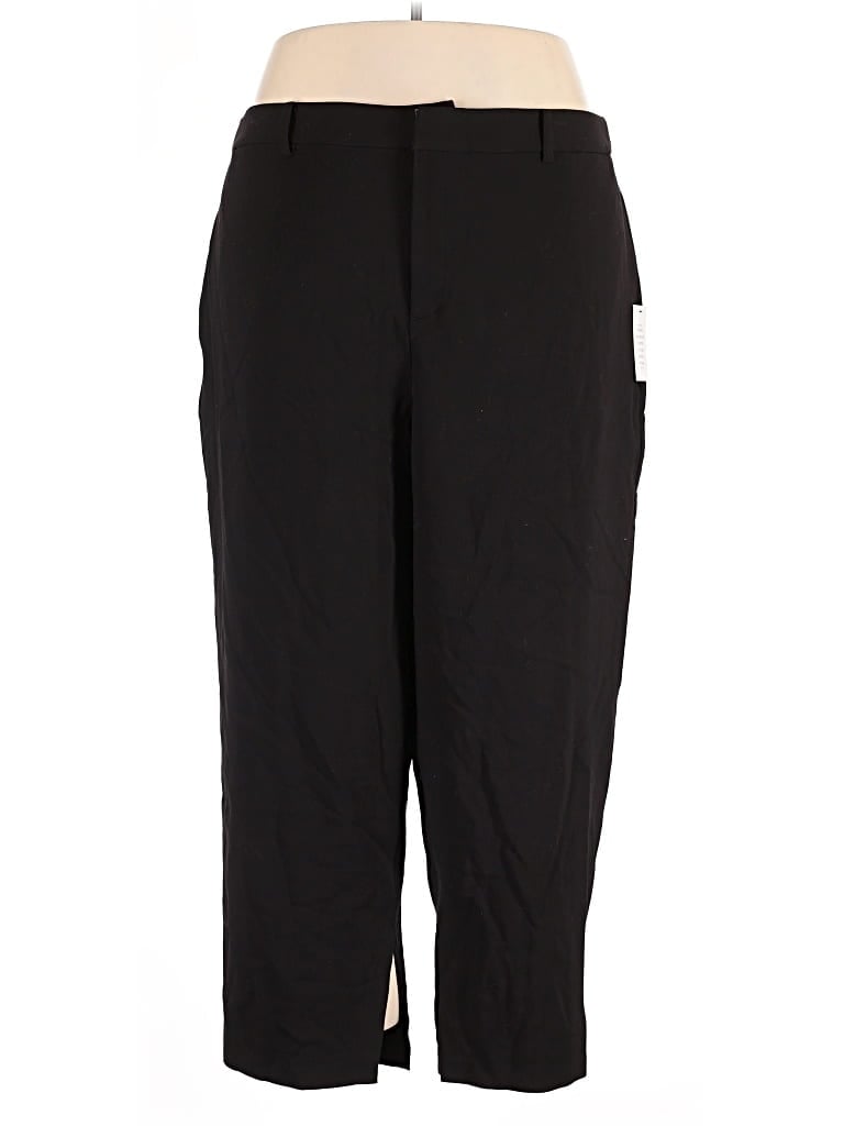 Pre-owned Eloquii Casual Pants In Black