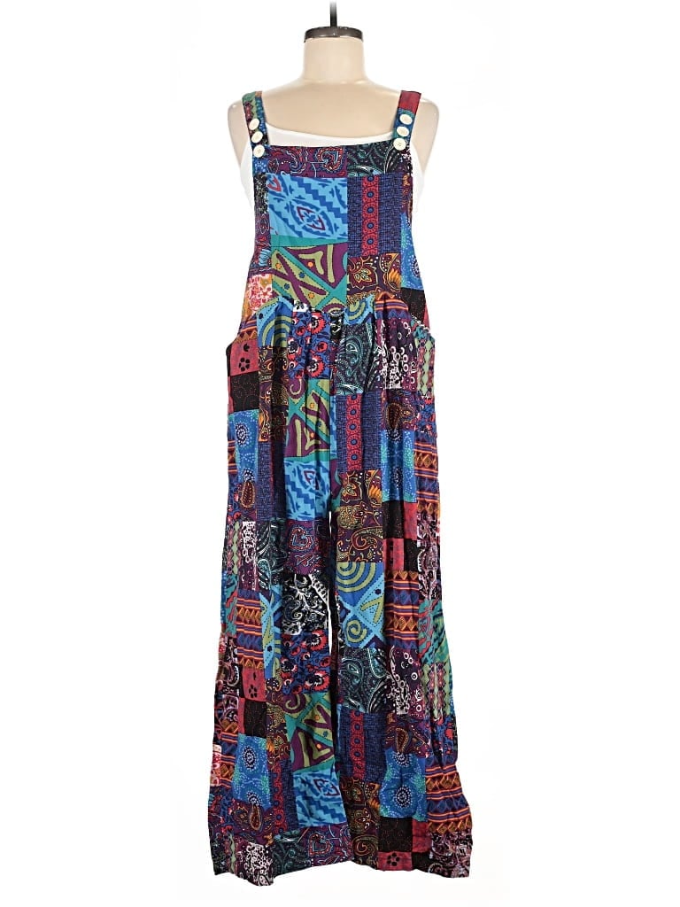 Pre-owned Unbranded Jumpsuit In Purple