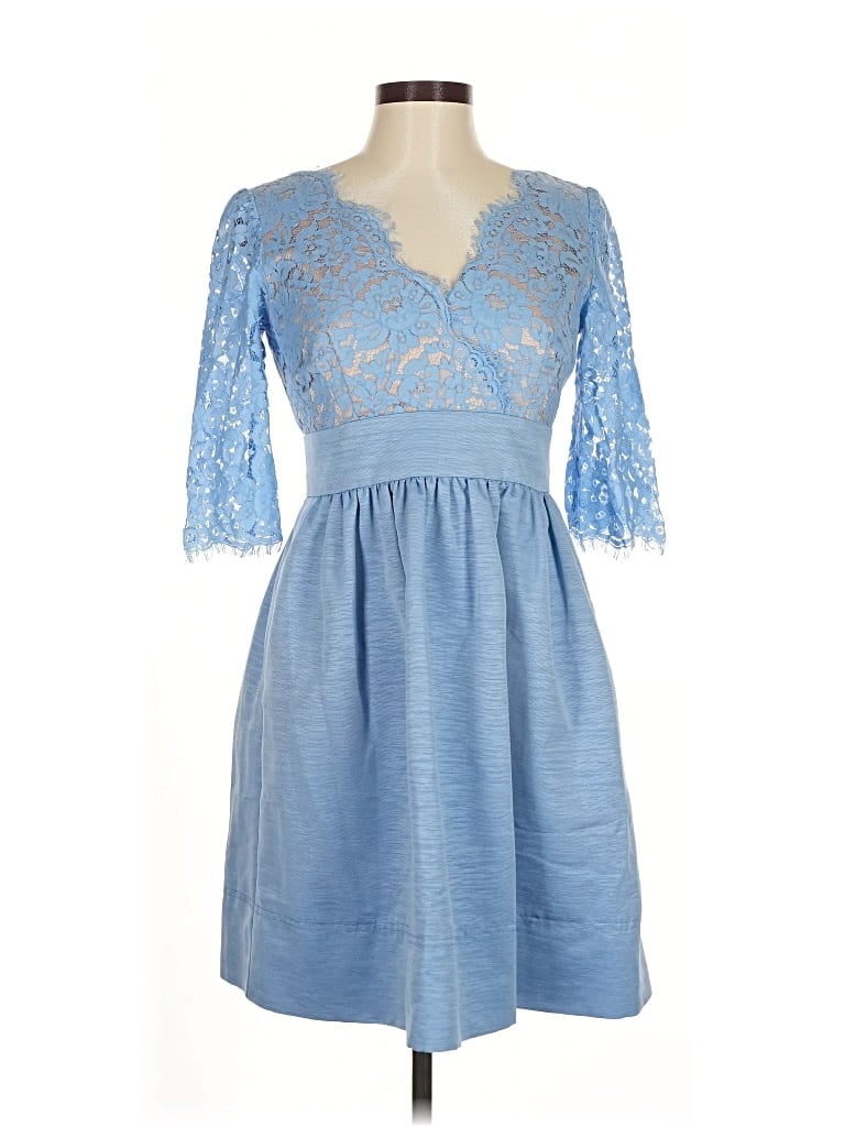 Pre-owned Eliza J Cocktail Dress In Blue