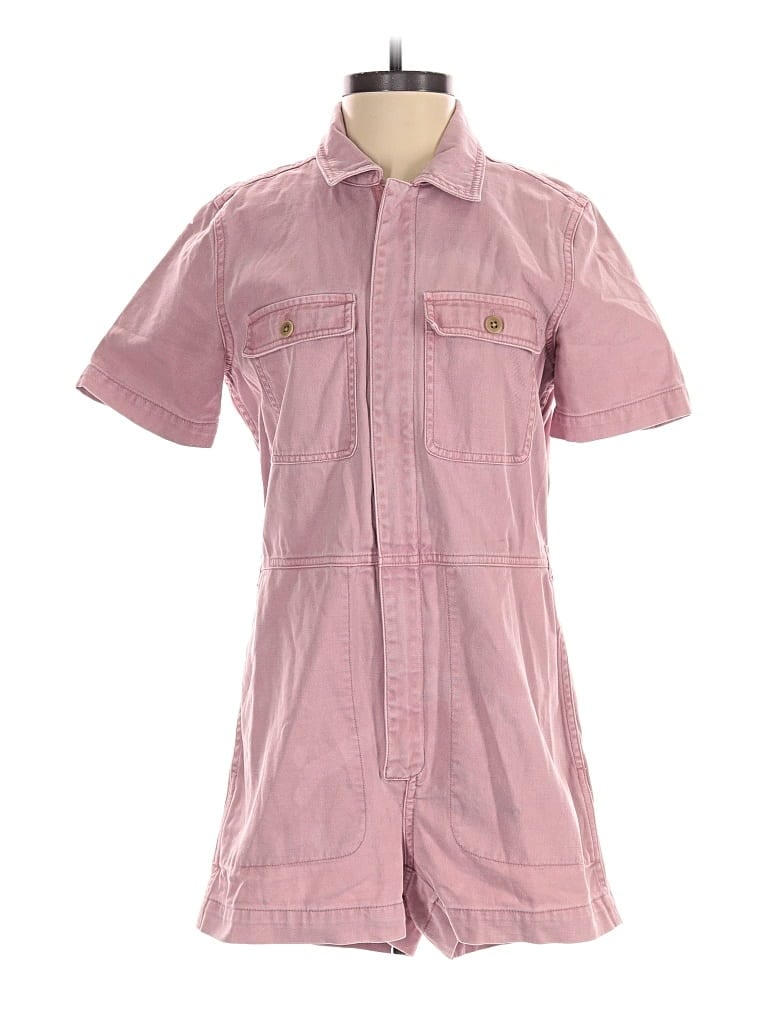 Pre-owned Madewell Romper In Pink