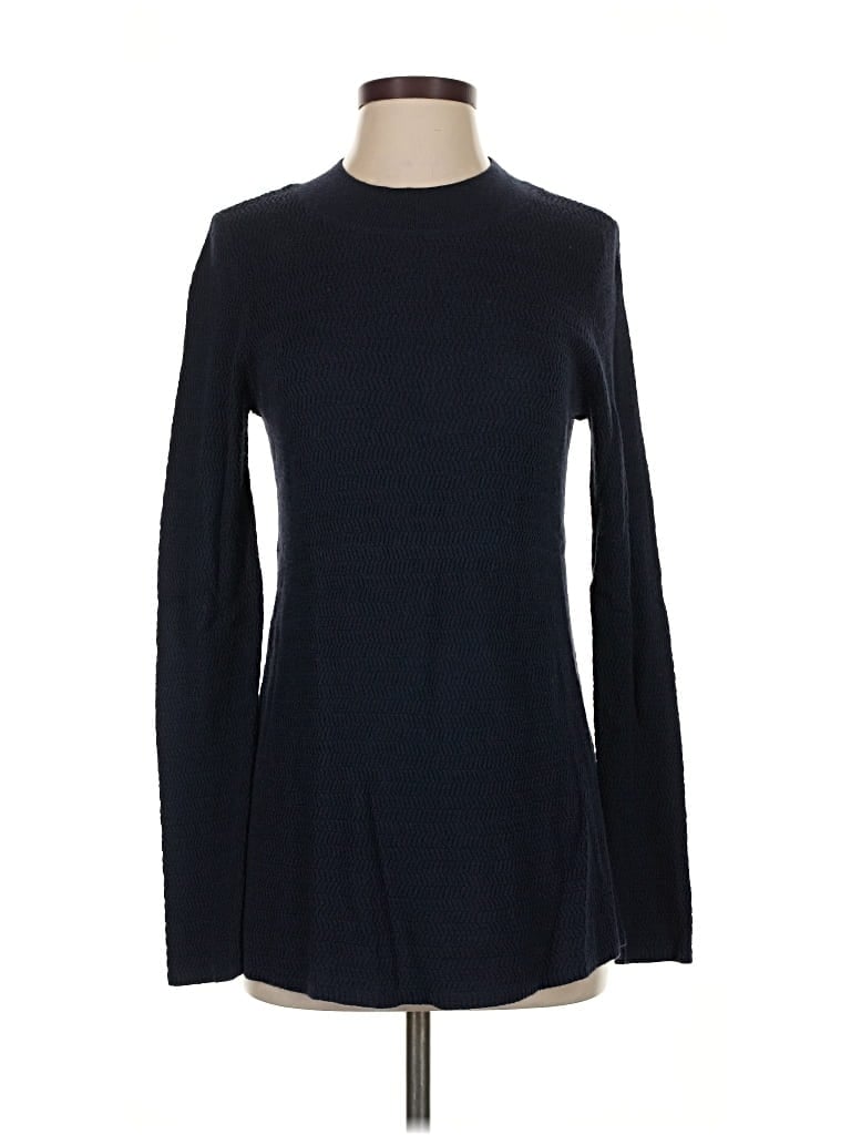 Pre-owned Ann Taylor Factory Pullover Sweater In Blue