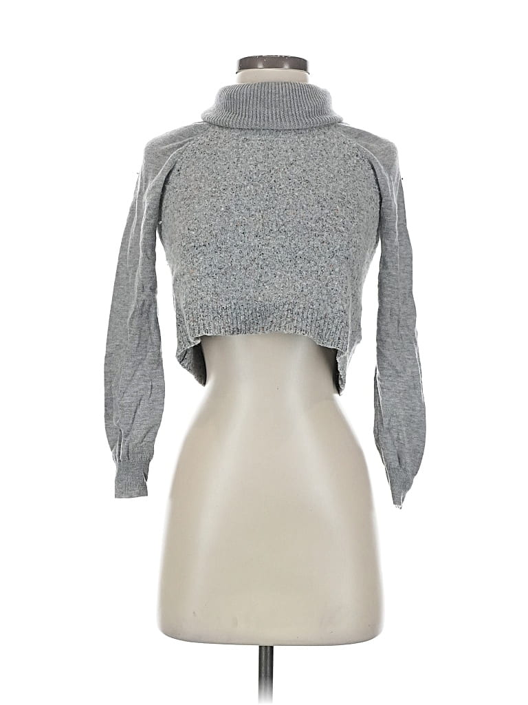 Pre-owned Joie Turtleneck Sweater In Gray