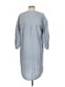 Max Studio 100% Cotton Gray Casual Dress Size XS - photo 2