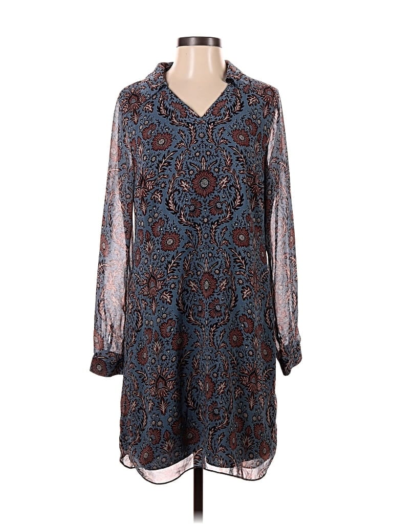 Pre-owned Cabi Casual Dress In Blue