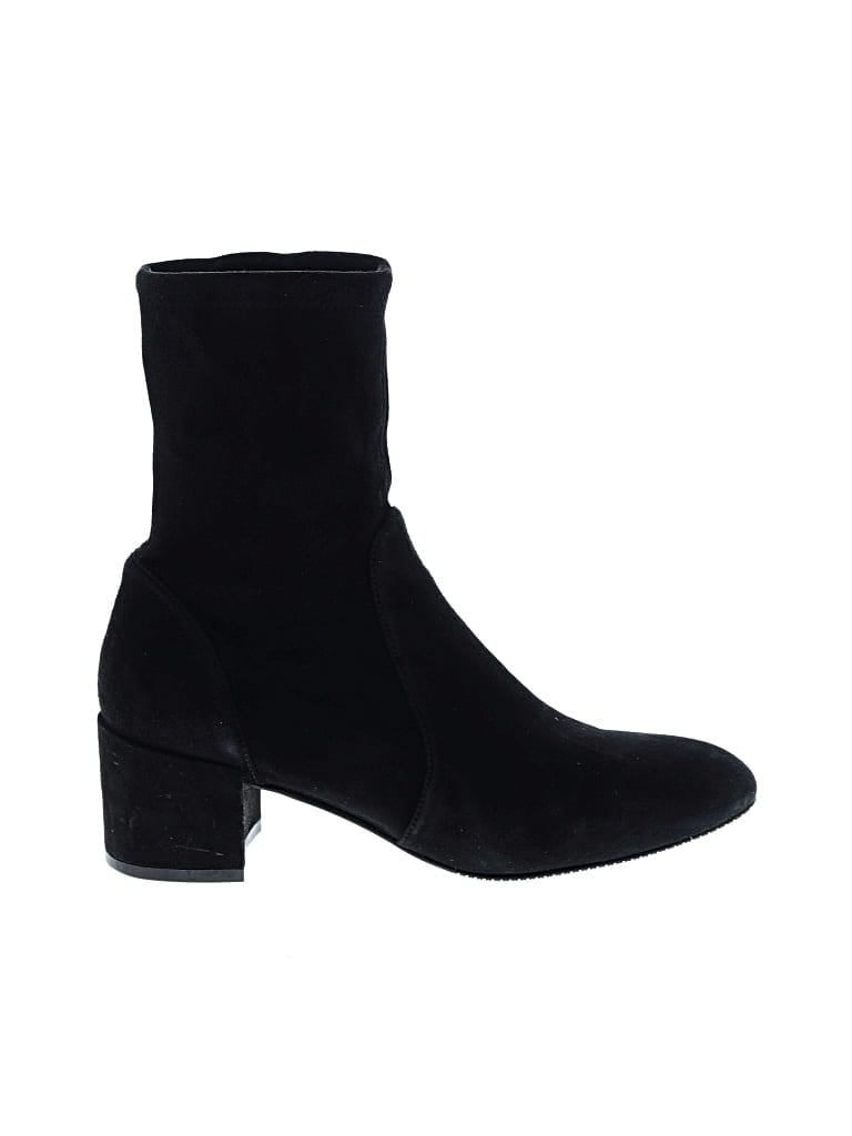 Pre-owned Stuart Weitzman Ankle Boots In Black