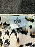 CAbi 100% Polyester Animal Print Ivory Long Sleeve Blouse Size XS - photo 4