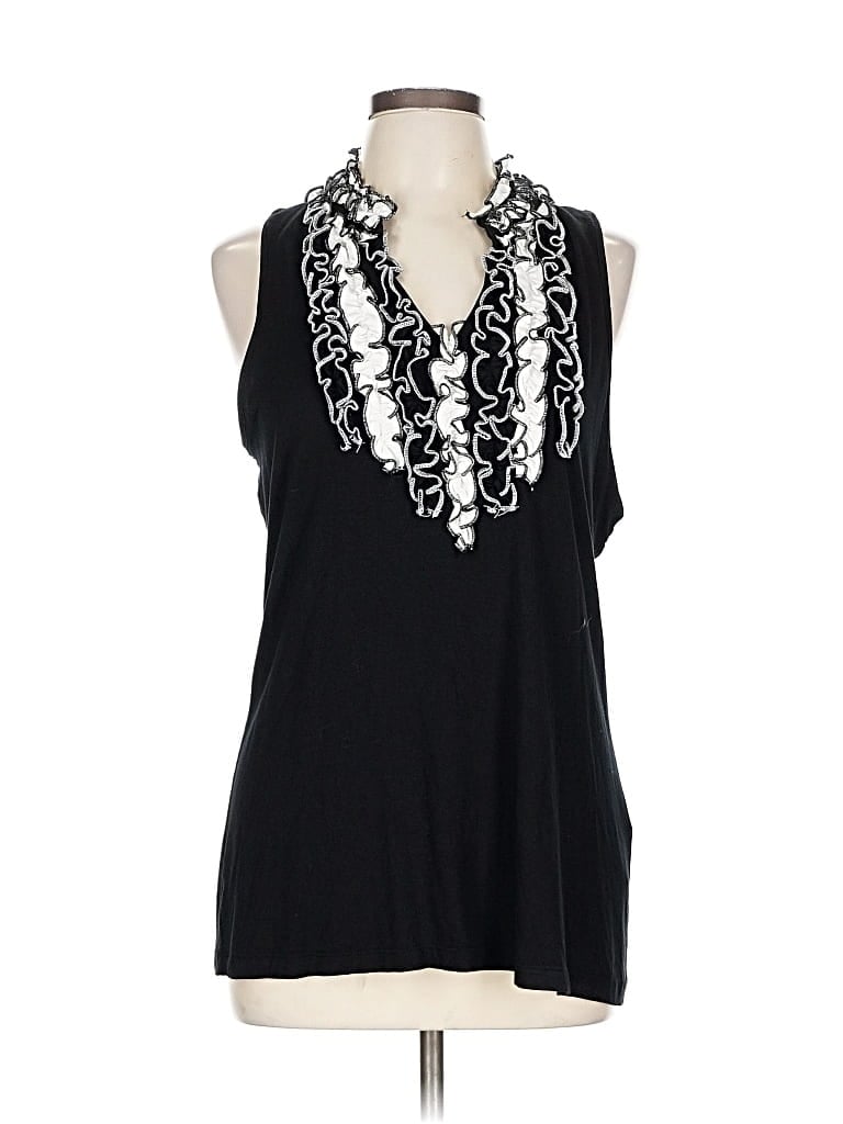 Pre-owned Eci Sleeveless T-shirt In Black