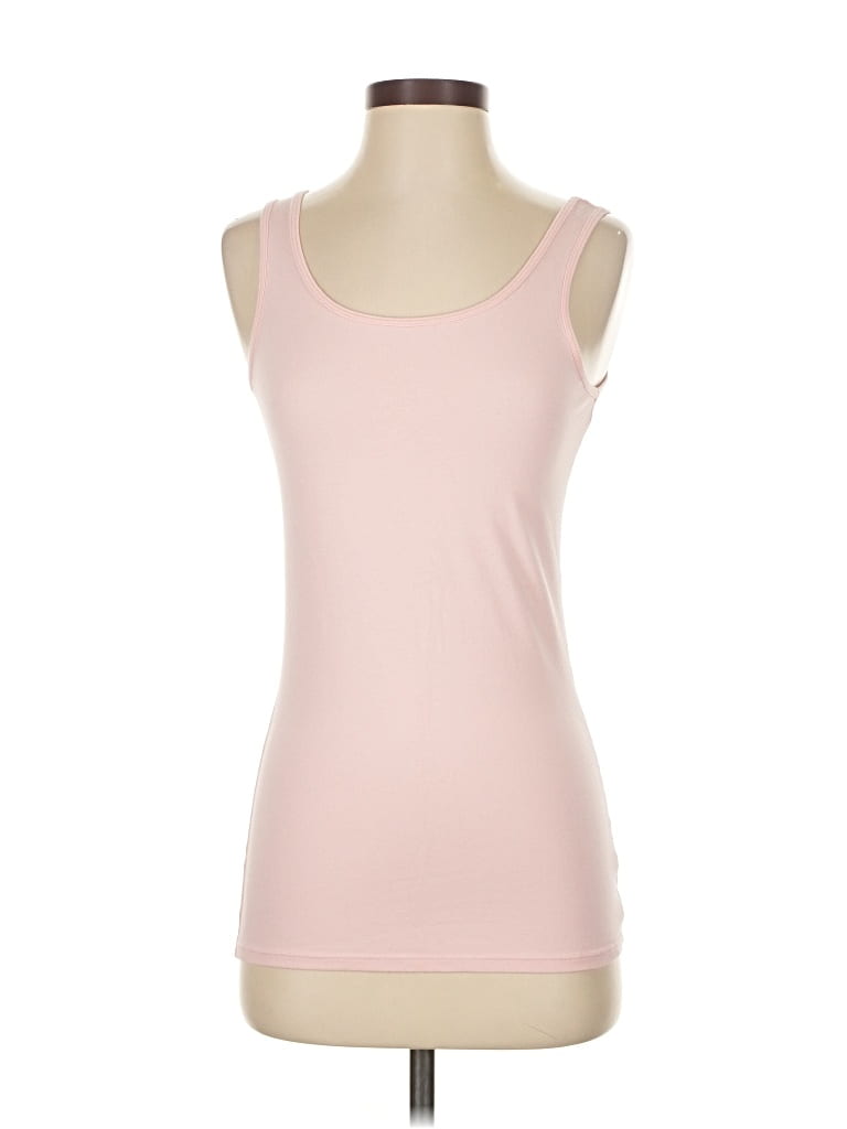 Pre-owned Duluth Trading Co. Tank Top Pink Strapless Neckline Tops