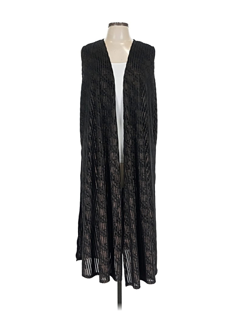 Pre-owned Lularoe Kimono In Black