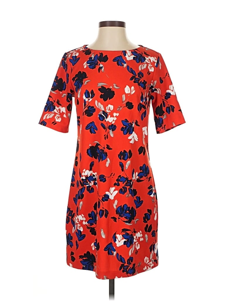 Pre-owned Banana Republic Factory Store Casual Dress In Red