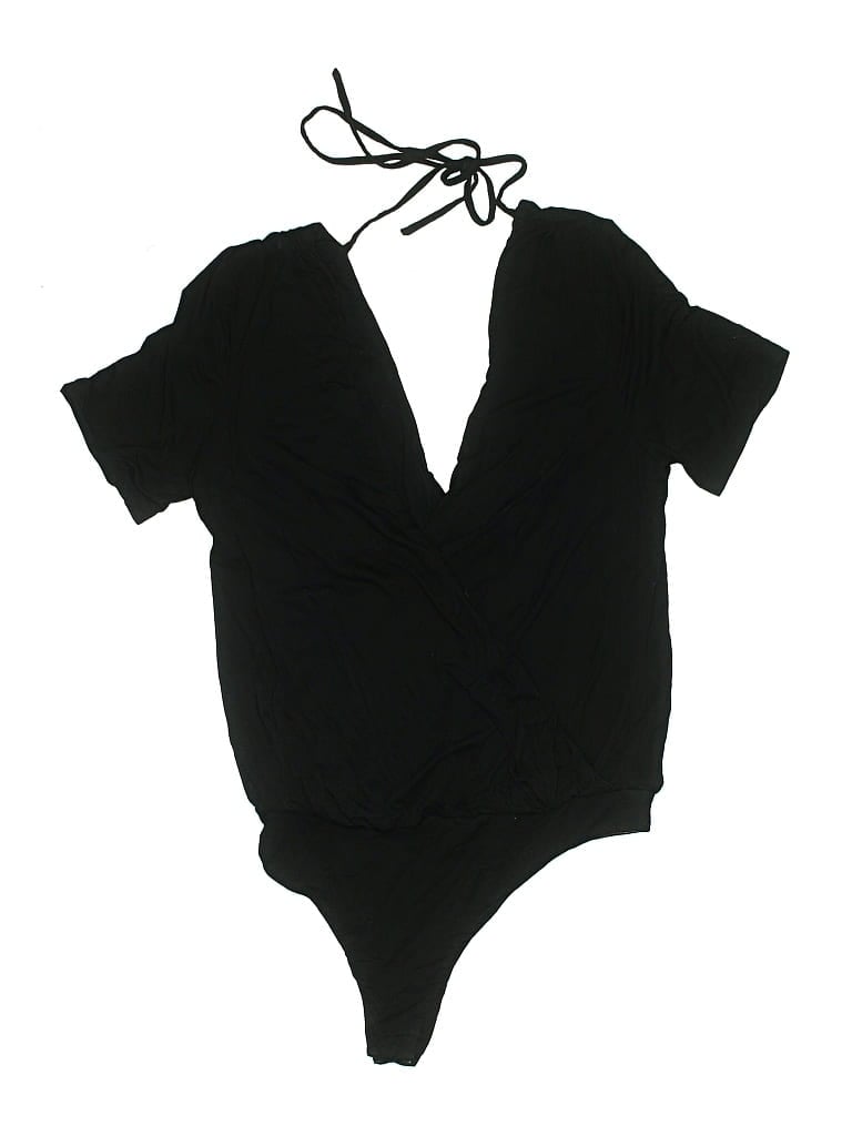Pre-owned Privacy Please Bodysuit In Black