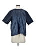 Nike 100% Polyester Blue Short Sleeve Blouse Size M - photo 1