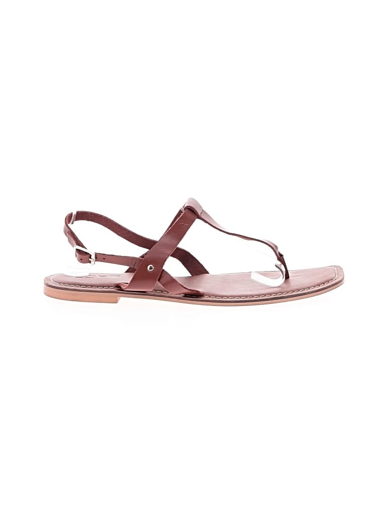 Pre-owned Ann Taylor Loft Sandals In Brown