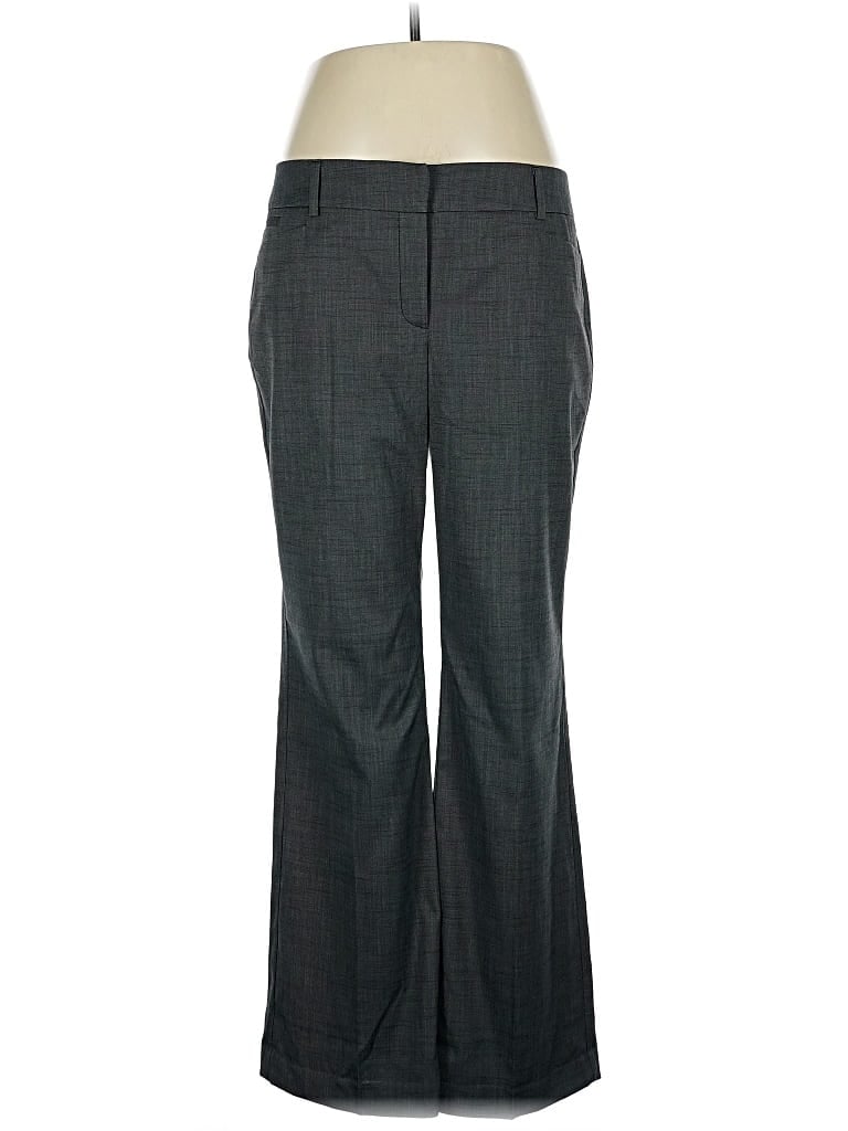 Pre-owned New York And Company Dress Pants In Gray