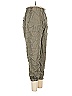 Joie 100% Linen Green Linen Pants Size M - photo 4