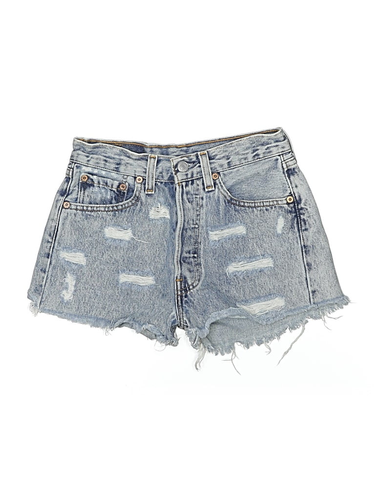 Pre-owned Levi's Denim Shorts In Blue