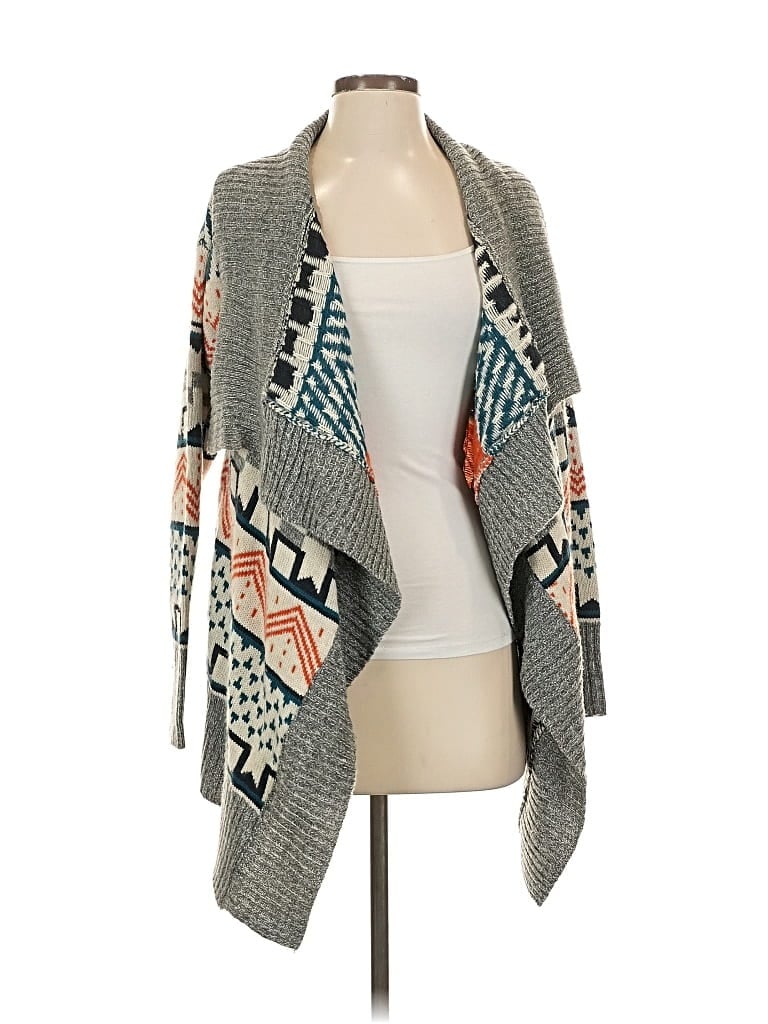 Pre-owned Romeo & Juliet Couture Cardigan Sweater In Gray