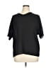 Darling 100% Polyester Black Short Sleeve Top Size XL - photo 1