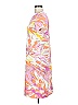 Sunny Leigh Print Pink Casual Dress Size 8 - photo 5
