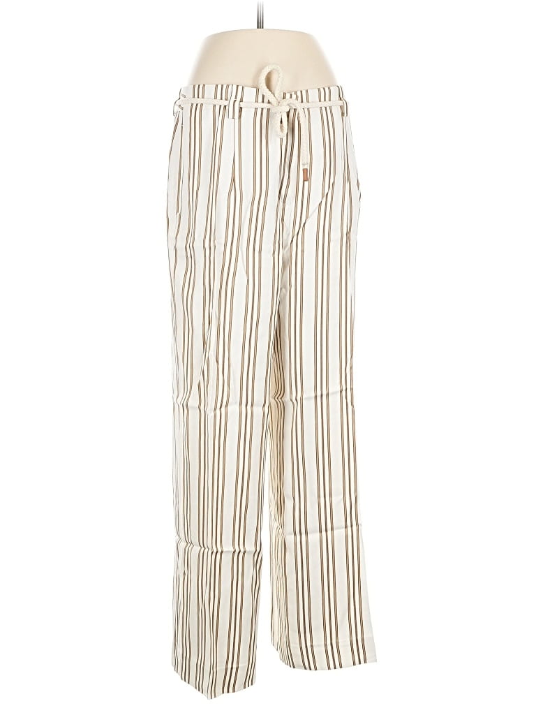 Pre-owned Massimo Dutti Casual Pants In White