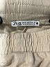 Zara Solid Ivory Casual Pants Size S - photo 6