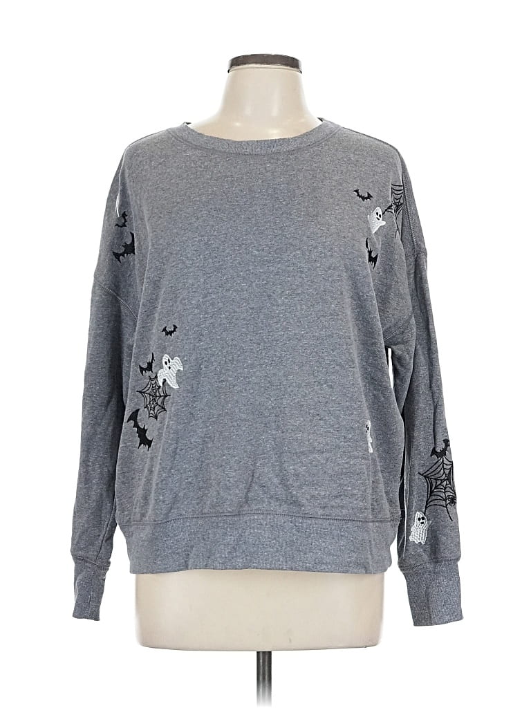 Pre-owned Maurices Sweatshirt In Gray