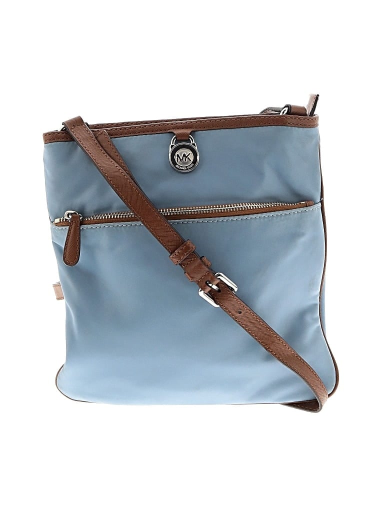 Pre-owned Michael Michael Kors Crossbody Bag In Blue