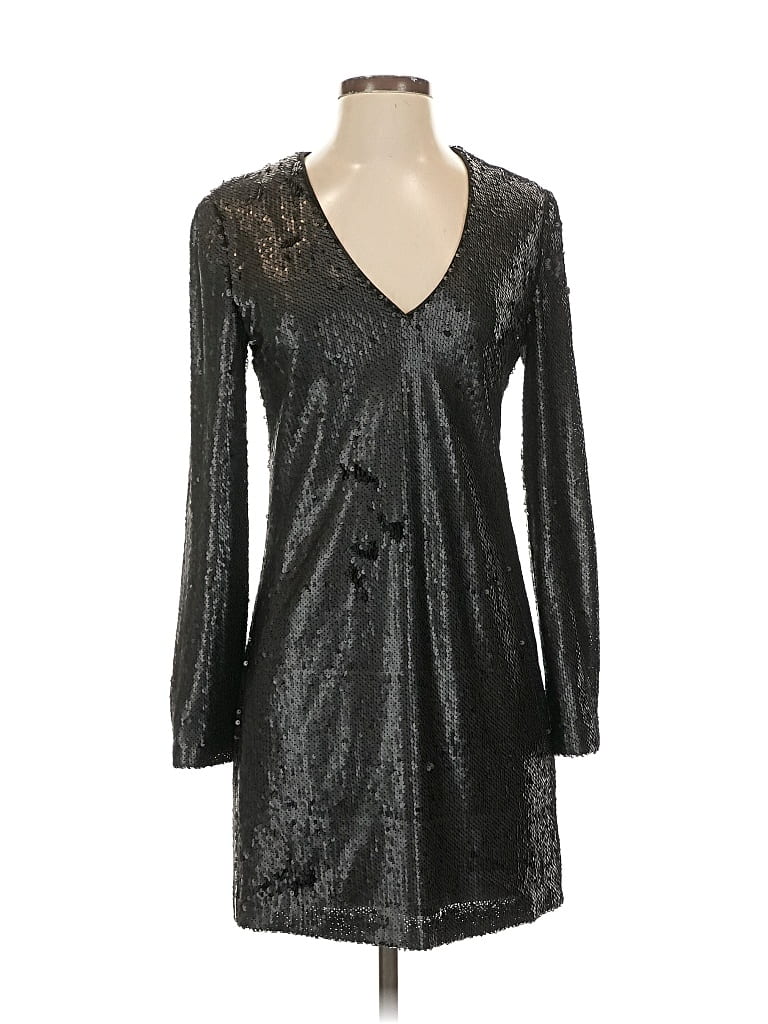 Pre-owned Wayf Cocktail Dress In Silver