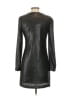 WAYF 100% Polyester Metallic Silver Cocktail Dress Size XS - photo 2