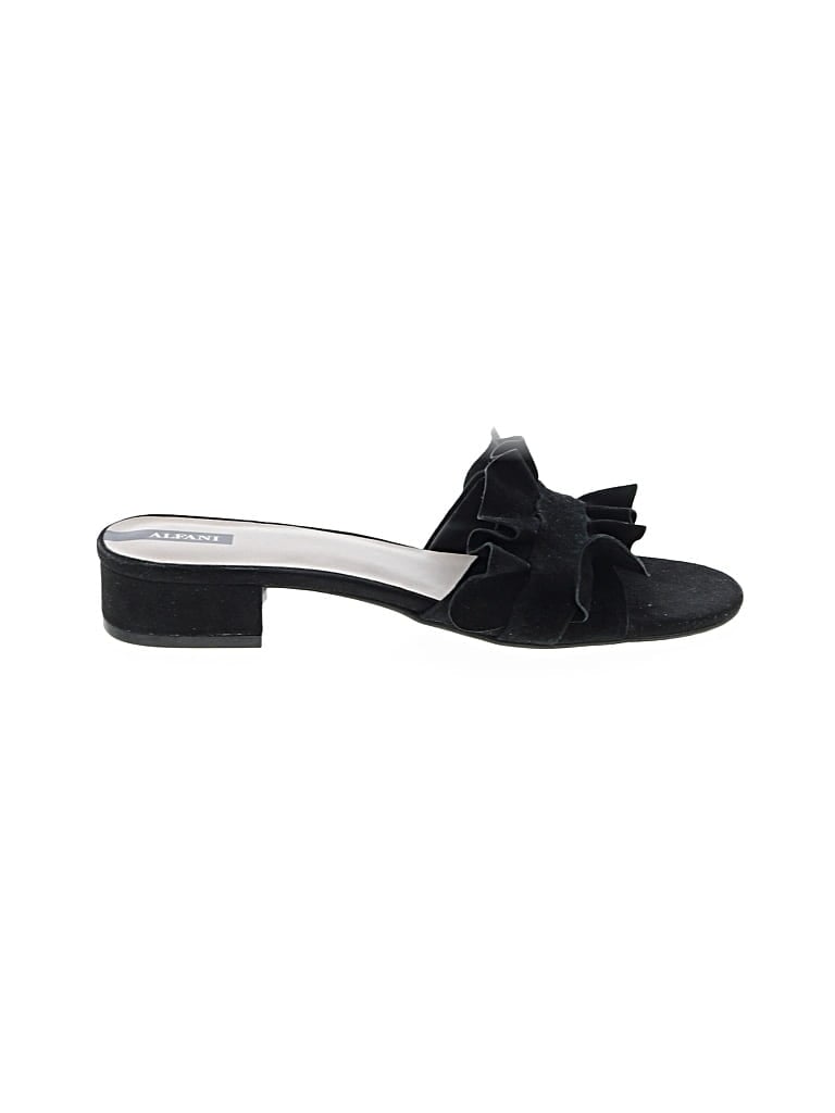 Pre-owned Alfani Sandals In Black