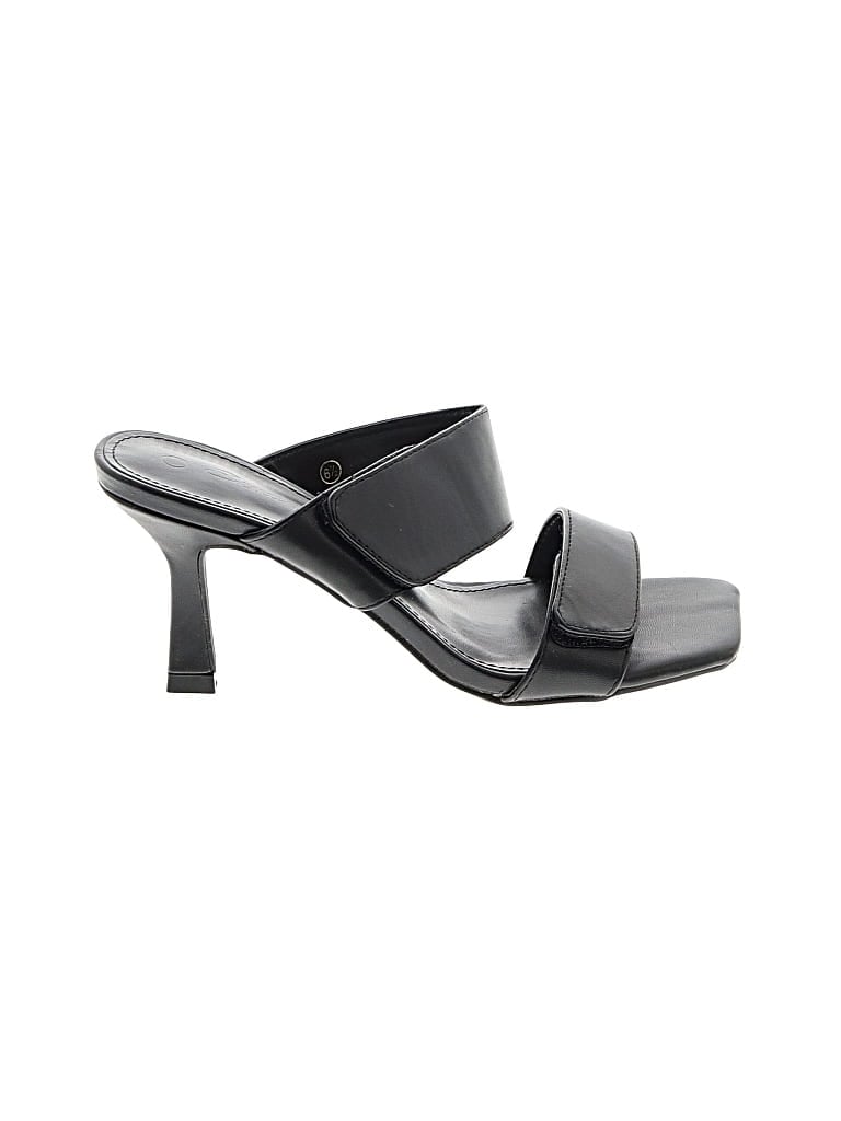 Pre-owned Assorted Brands Sandals In Black