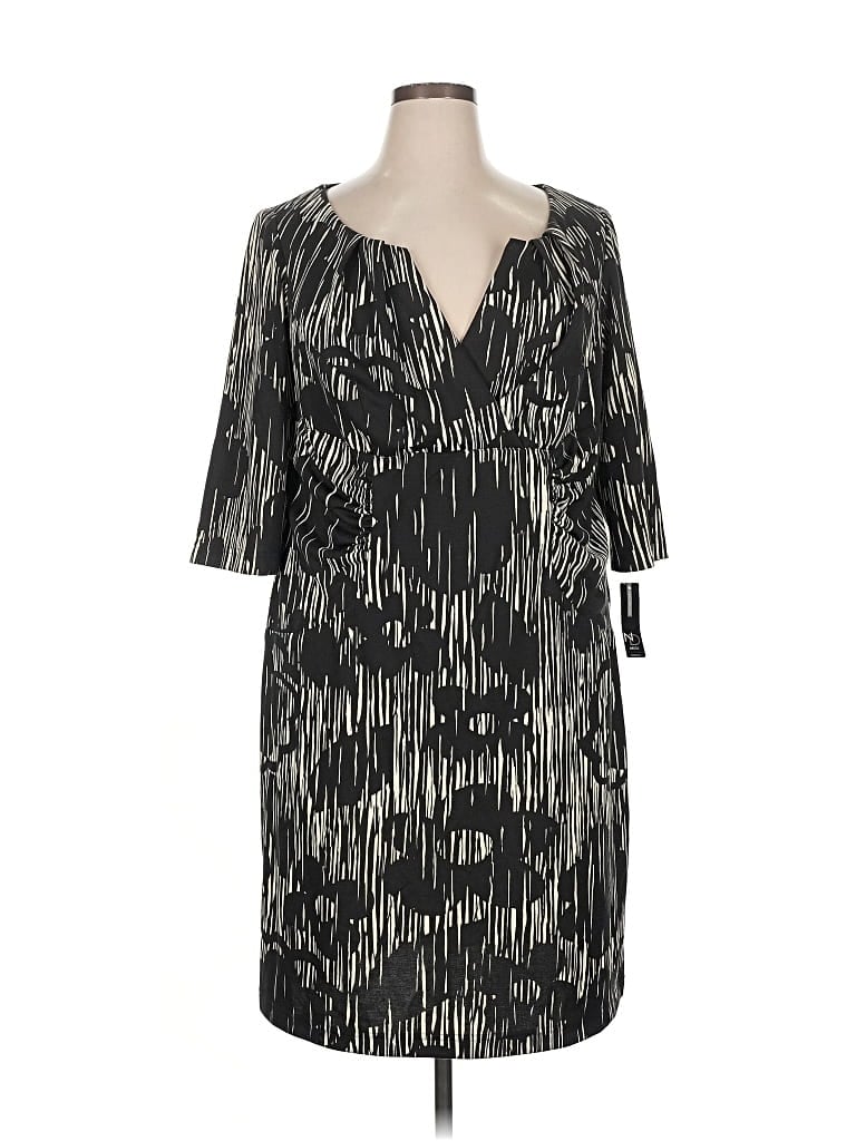 Pre-owned New Directions Casual Dress In Gray