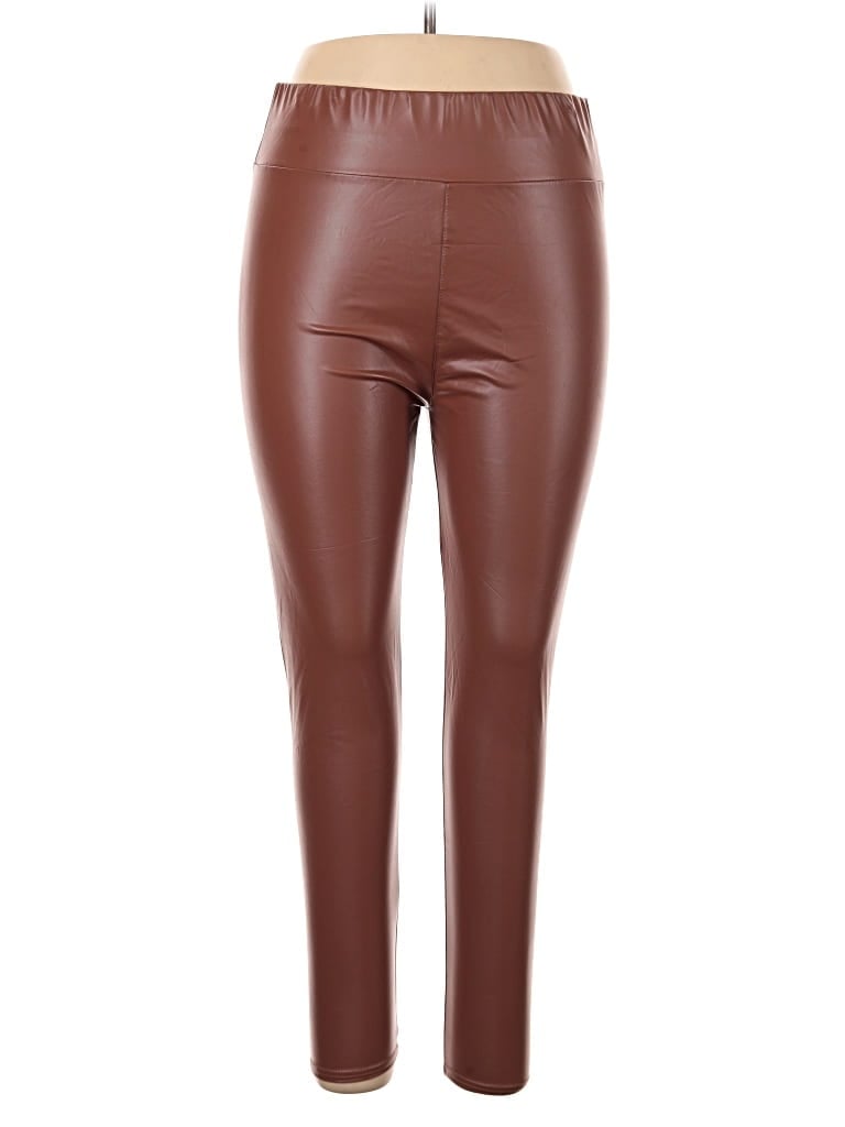 Pre-owned Unbranded Leggings In Brown